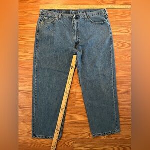 Levi's 550 Relaxed Fit Blue Jeans Men size 46x29